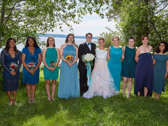 Jordan and Jessica&apos;s Wedding in Anderson Island, Washington 32