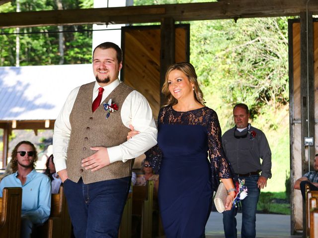 Carleigh and Logan&apos;s Wedding in Whittier, North Carolina 14