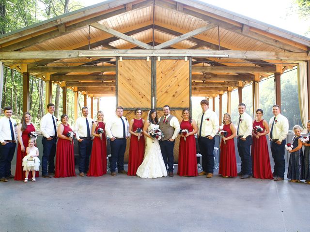 Carleigh and Logan&apos;s Wedding in Whittier, North Carolina 19