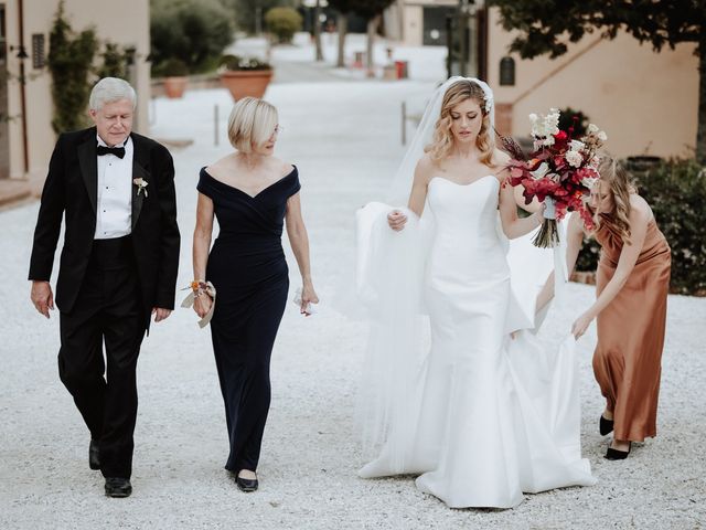 David and Marissa&apos;s Wedding in Tuscany, Italy 28