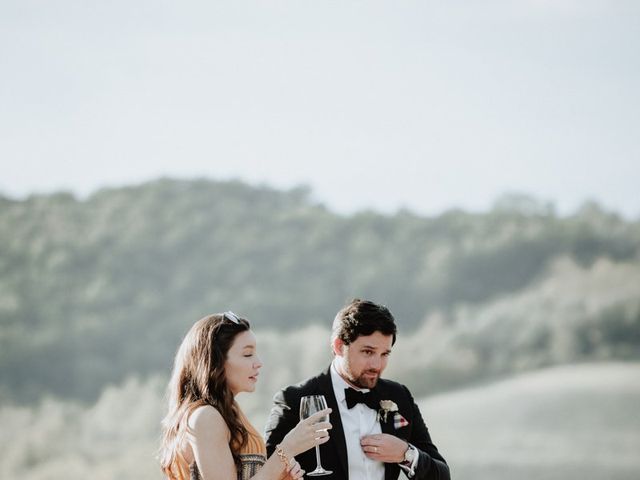 David and Marissa&apos;s Wedding in Tuscany, Italy 35