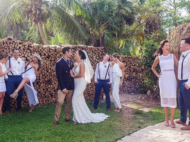 Liam and Julia's Wedding in Playa del Carmen, Mexico 14