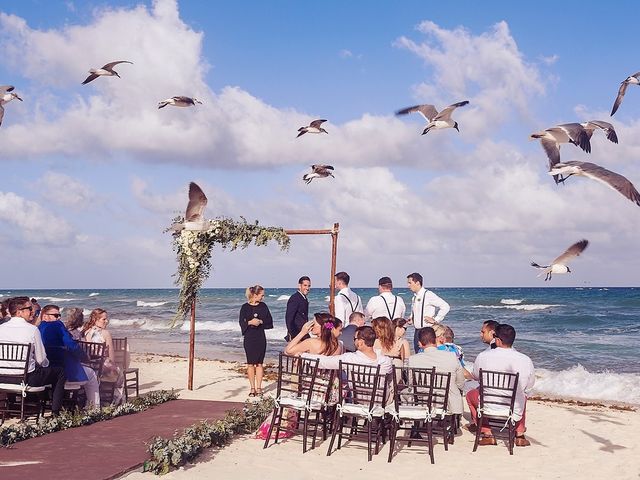Liam and Julia's Wedding in Playa del Carmen, Mexico 19