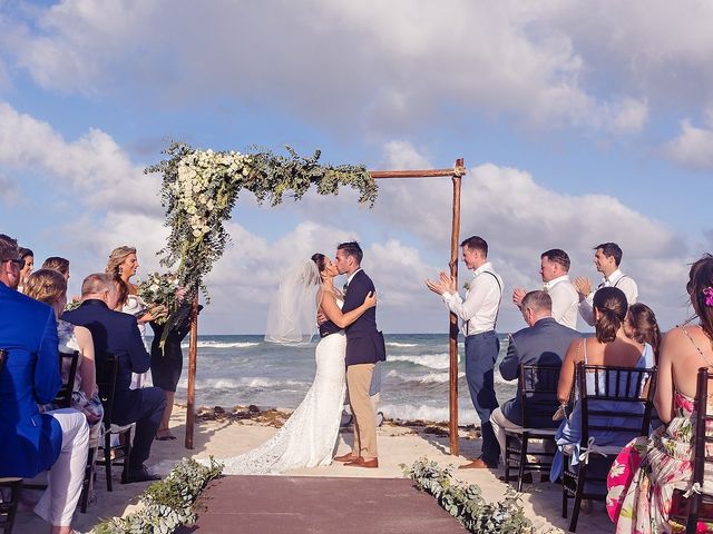 Liam and Julia's Wedding in Playa del Carmen, Mexico 25
