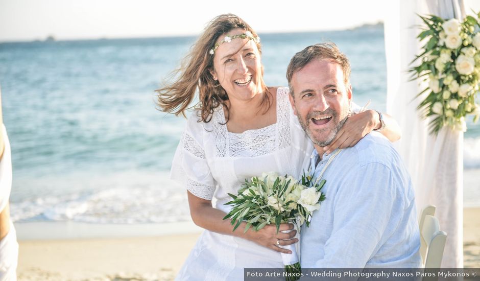 Sperantzo and Lorain's Wedding in Naxos, Greece