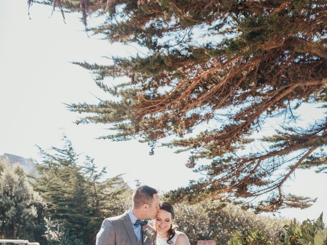 Melissa and Carson&apos;s Wedding in Half Moon Bay, California 23