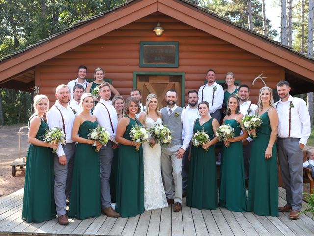 Andrew and Jordan&apos;s Wedding in Coloma, Wisconsin 9