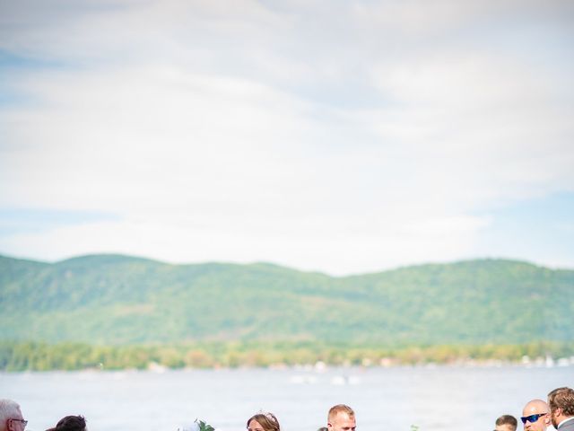 Holden and Trisha&apos;s Wedding in Lake George, New York 11