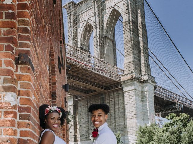 Rayven and Ashley&apos;s Wedding in Brooklyn, New York 13