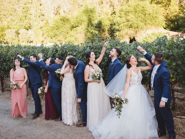 AJ Duca and Lauren Duca&apos;s Wedding in Calistoga, California 37