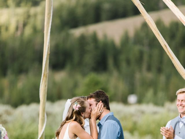 Grace and Dave&apos;s Wedding in Jackson, Wyoming 19