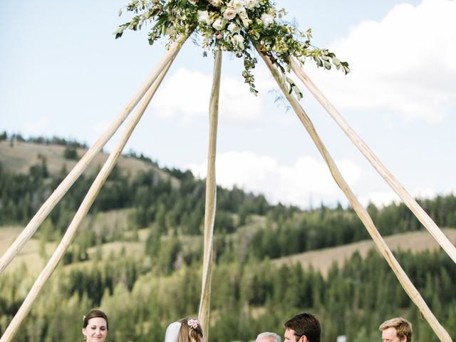 Grace and Dave&apos;s Wedding in Jackson, Wyoming 20