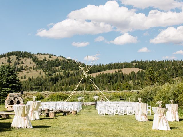 Grace and Dave&apos;s Wedding in Jackson, Wyoming 27