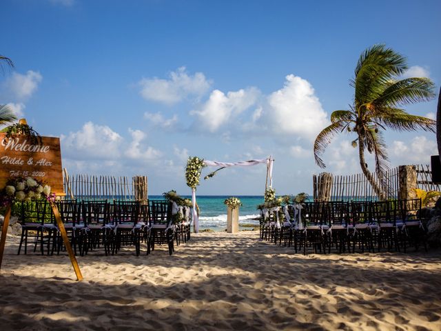 Alex and Hilde&apos;s Wedding in Cancun, Mexico 17