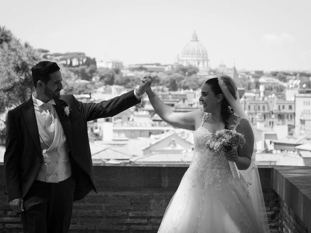 Mara and Michael&apos;s Wedding in Rome, Italy 16