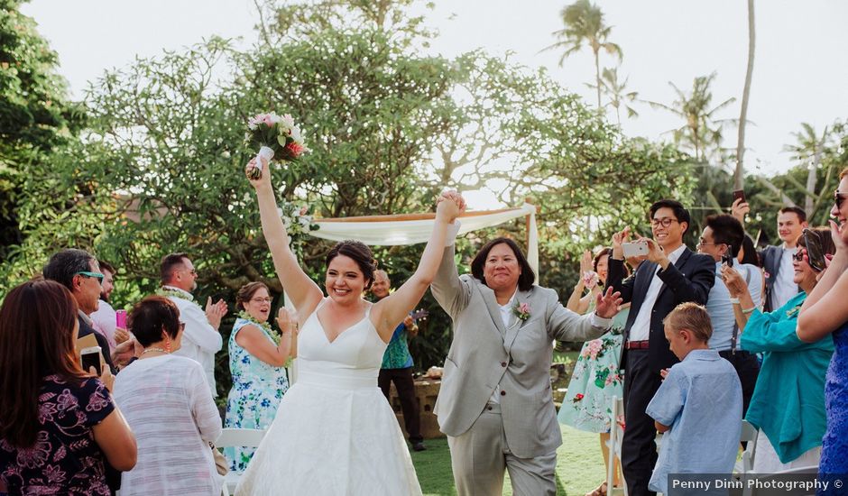 Sarah and Amy's Wedding in Koloa, Hawaii