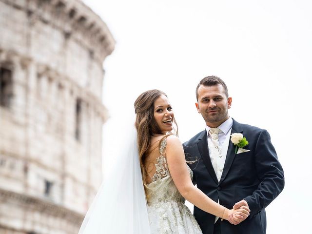 Jozipovic and Jessica&apos;s Wedding in Rome, Italy 19