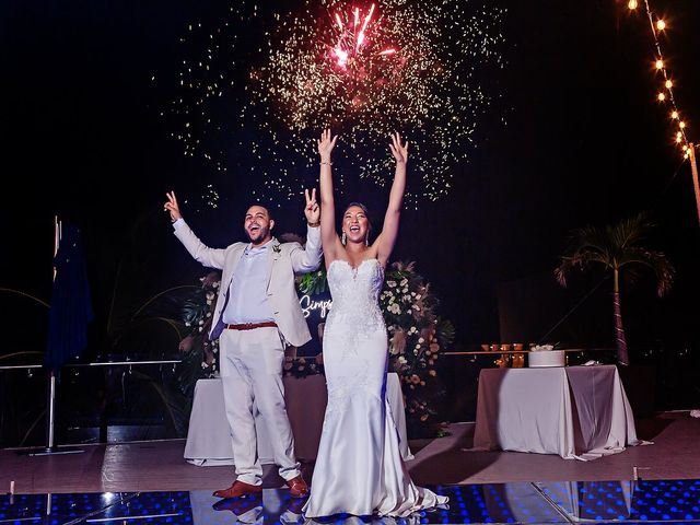 Nathaniel and Jasmin&apos;s Wedding in Cancun, Mexico 10