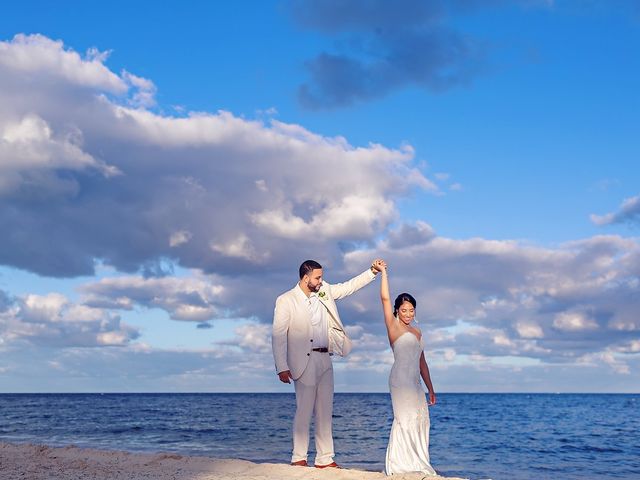 Nathaniel and Jasmin&apos;s Wedding in Cancun, Mexico 22