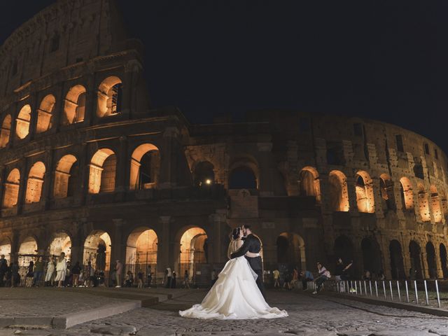 VERONICA and ALESSIO&apos;s Wedding in Rome, Italy 13