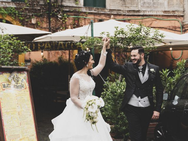 VERONICA and ALESSIO&apos;s Wedding in Rome, Italy 28
