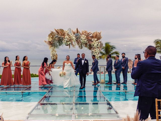 Tristan and Janile&apos;s Wedding in Playa del Carmen, Mexico 34