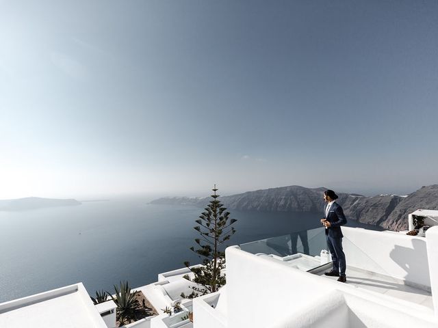 Shadi and Siamak&apos;s Wedding in Santorini, Greece 16