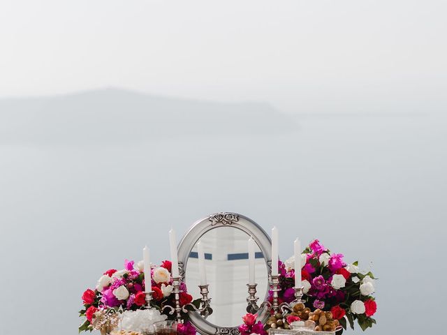 Shadi and Siamak&apos;s Wedding in Santorini, Greece 35