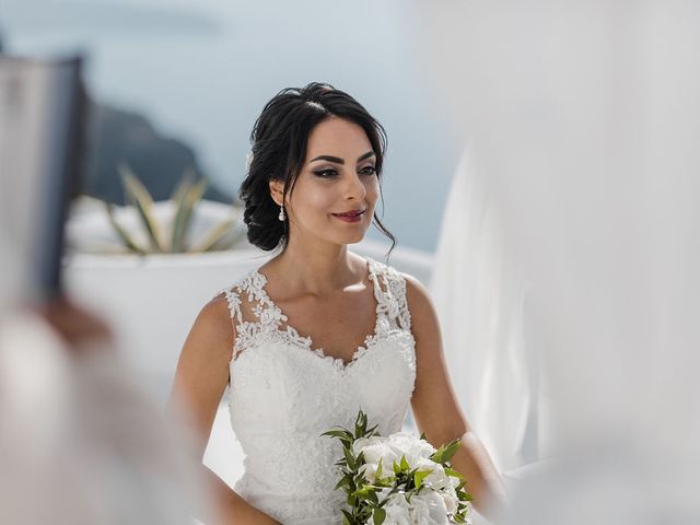 Shadi and Siamak&apos;s Wedding in Santorini, Greece 48