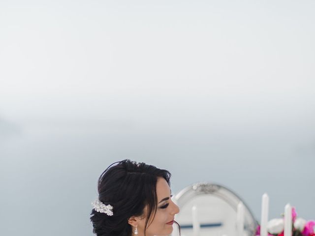 Shadi and Siamak&apos;s Wedding in Santorini, Greece 64