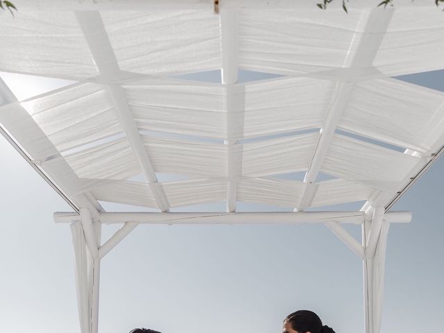 Shadi and Siamak&apos;s Wedding in Santorini, Greece 68