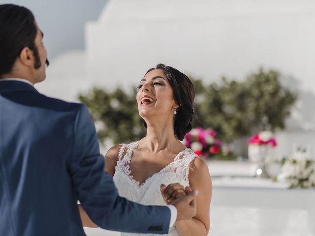 Shadi and Siamak&apos;s Wedding in Santorini, Greece 101