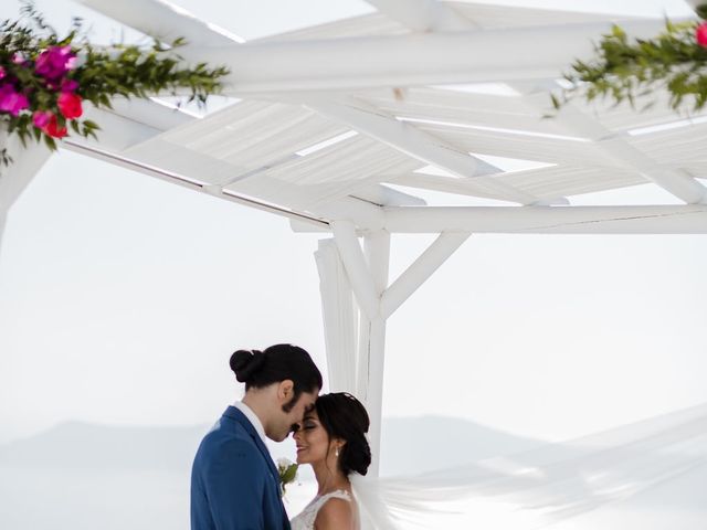 Shadi and Siamak&apos;s Wedding in Santorini, Greece 108