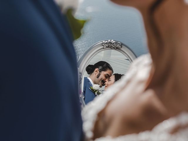 Shadi and Siamak&apos;s Wedding in Santorini, Greece 117