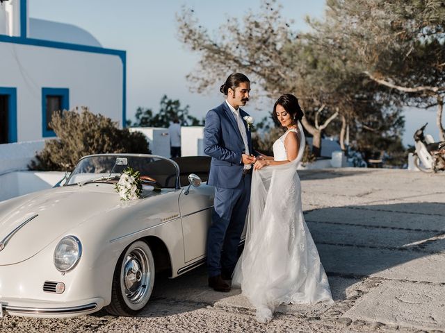 Shadi and Siamak&apos;s Wedding in Santorini, Greece 125