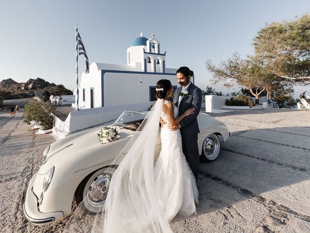 Shadi and Siamak&apos;s Wedding in Santorini, Greece 127