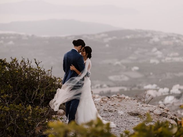 Shadi and Siamak&apos;s Wedding in Santorini, Greece 130