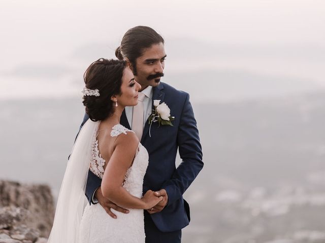 Shadi and Siamak&apos;s Wedding in Santorini, Greece 132