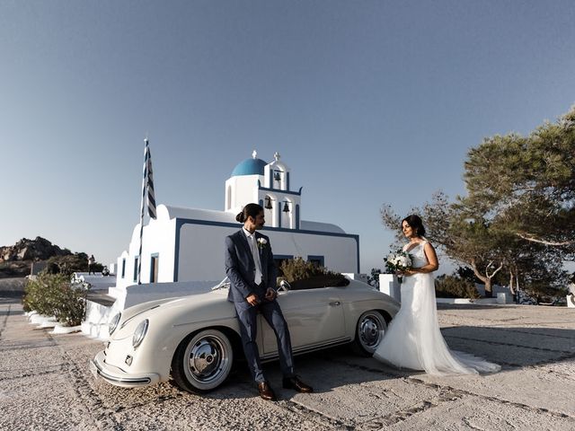 Shadi and Siamak&apos;s Wedding in Santorini, Greece 133