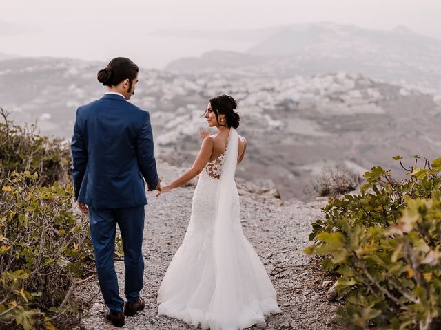 Shadi and Siamak&apos;s Wedding in Santorini, Greece 134