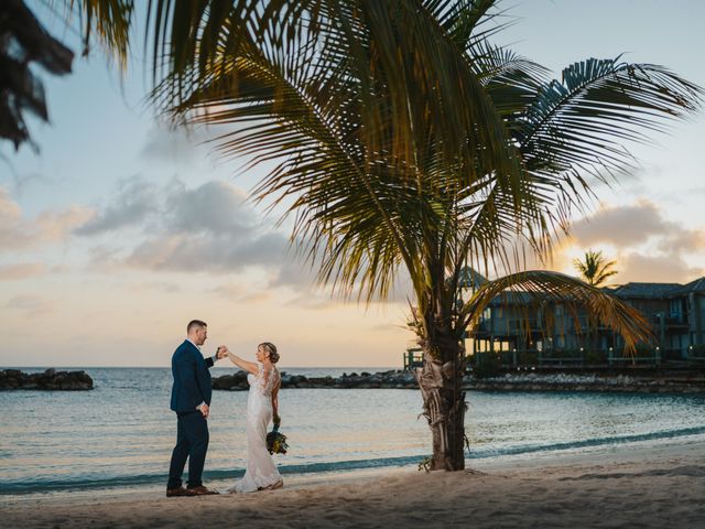Brandon and Megan&apos;s Wedding in Willemstad, Curacao 6