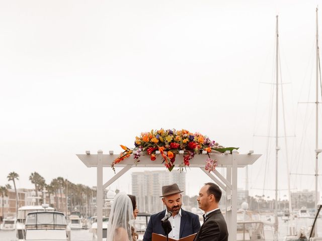 James and Sabina&apos;s Wedding in Marina del Rey, California 16