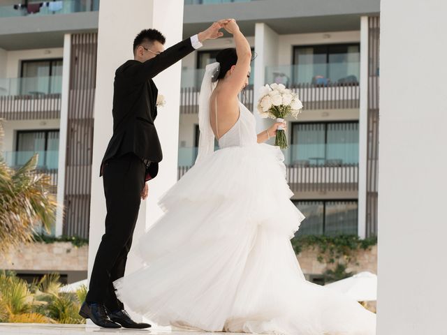 Kenneth and Lisa's Wedding in Cancun, Mexico 50