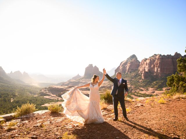 Alan and Kate&apos;s Wedding in Sedona, Arizona 15