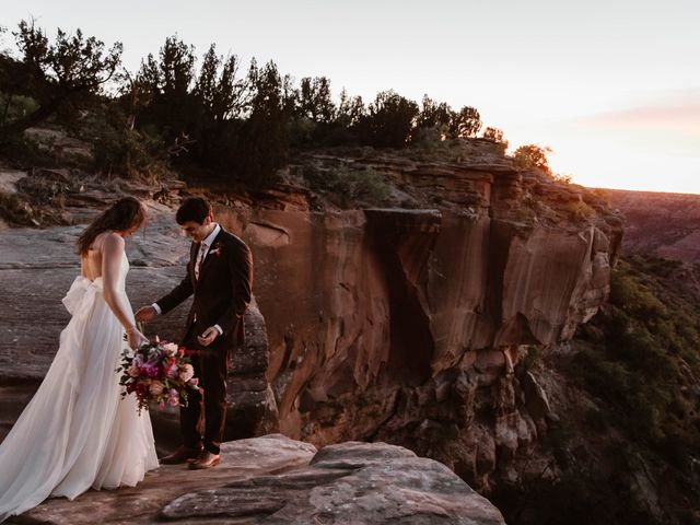 David  and Rebekah &apos;s Wedding in Canyon, Texas 7