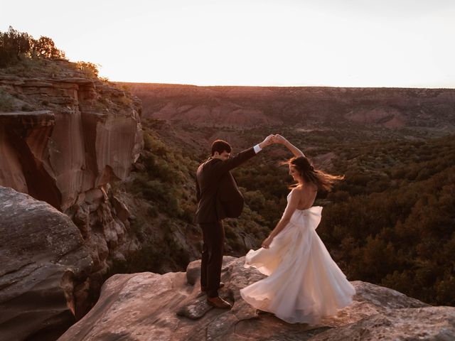 David  and Rebekah &apos;s Wedding in Canyon, Texas 10
