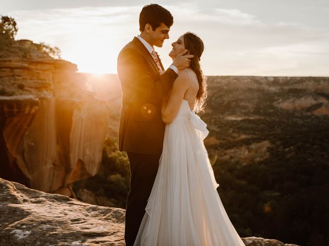 David  and Rebekah &apos;s Wedding in Canyon, Texas 1