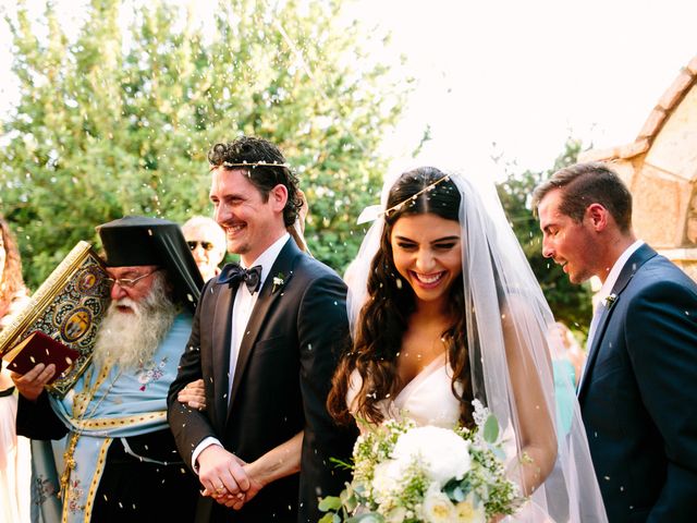 Sophia and Arden&apos;s wedding in Greece 13