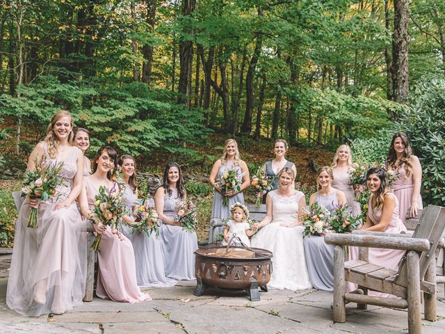 Brad and Maggie&apos;s Wedding in Tannersville, New York 25