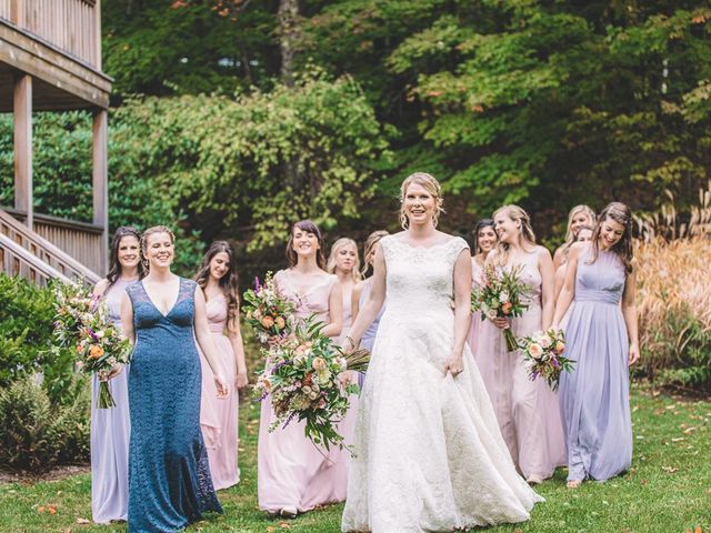 Brad and Maggie&apos;s Wedding in Tannersville, New York 28